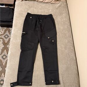 Black Men's Cargo Jogger Pants - SHEIN